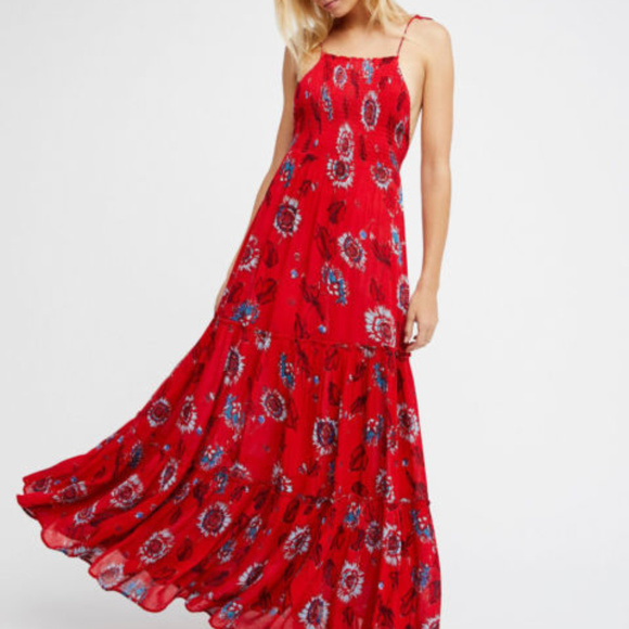 Traded-Free People Garden Party Maxi Dress - Picture 2 of 4